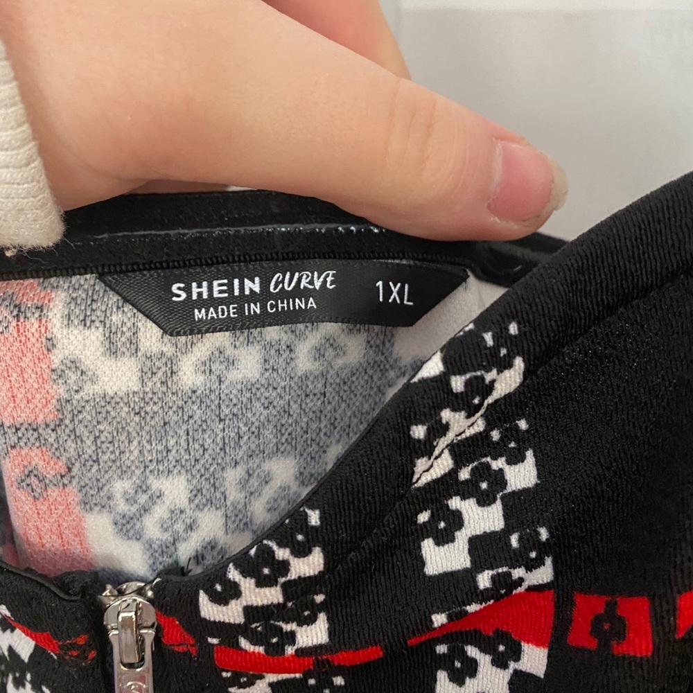 Plaid patterned dress